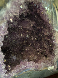 Amethyst Geode Cave with Cacoxenite