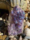 Angel Aura Amethyst Cluster