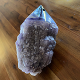 Amethyst Elestial Quartz Point XL