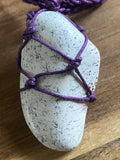 Alunite Macramé Necklace
