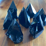 Black Obsidian Points