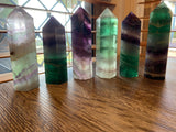 Rainbow Fluorite Towers