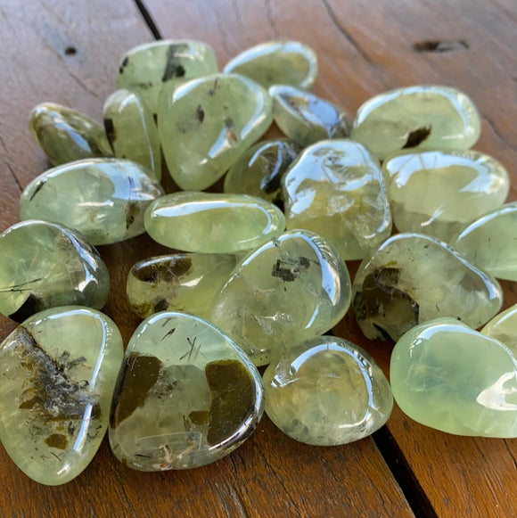 Prehnite Tumble Stones