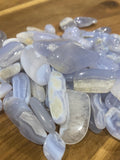 Blue Lace Agate Tumble Stones