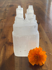 Selenite Double Tower