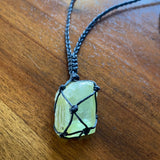 Assorted Crystal Macrame Necklaces