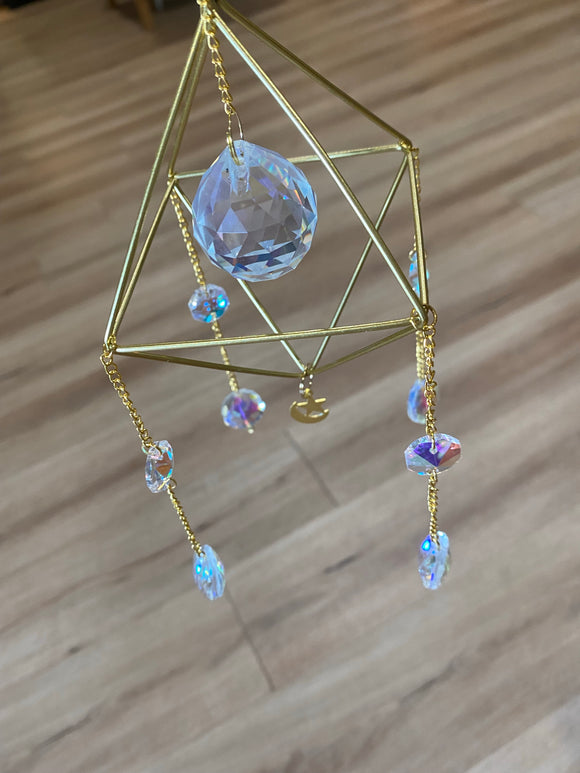 Octahedron Crystal Hangers