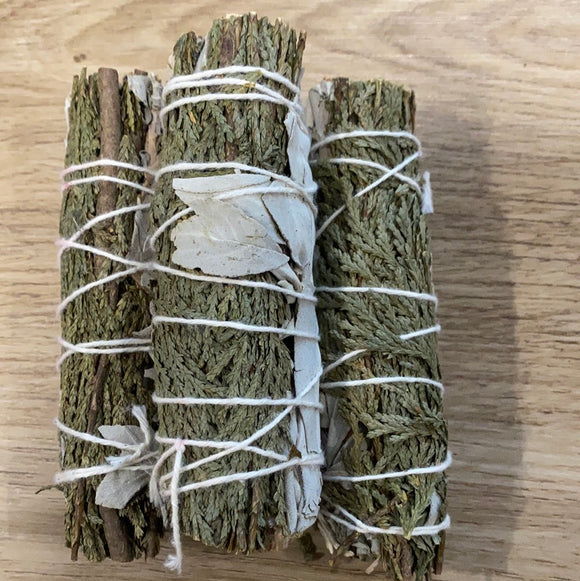 Cedar & White Sage Smudge Stick