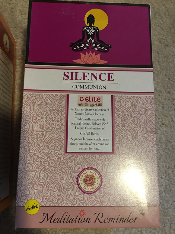 Natural Incense Stick Silence Communion