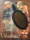 Macrame Pendant Bloodstone